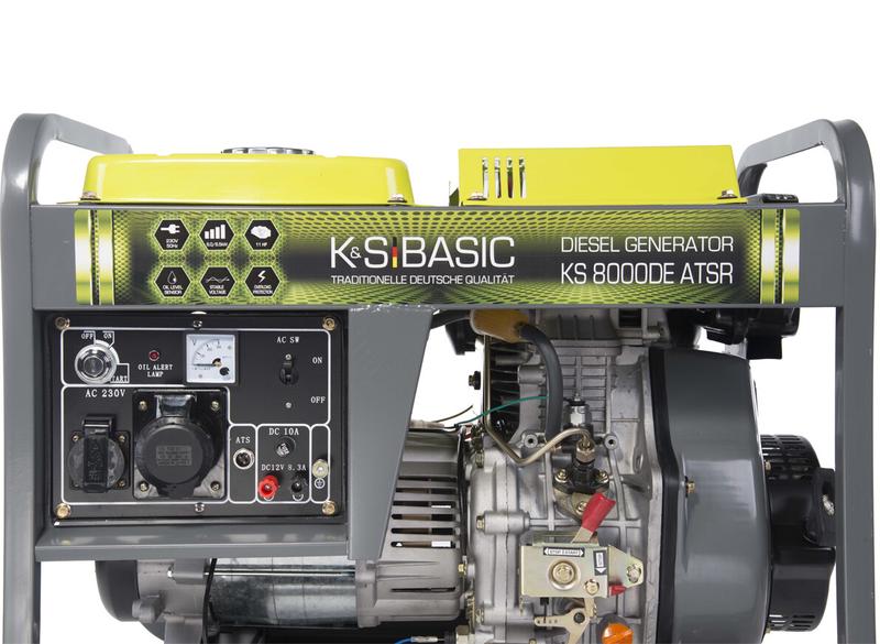 Дизельний генератор Konner Sohnen BASIC KS 8000DE ATSR