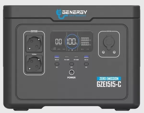 Зарядна станція GENERGY GZE-1515-C (1488 Вт·год)