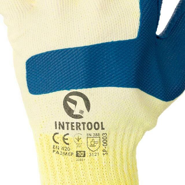 Рукавички Intertool (SP-0003)