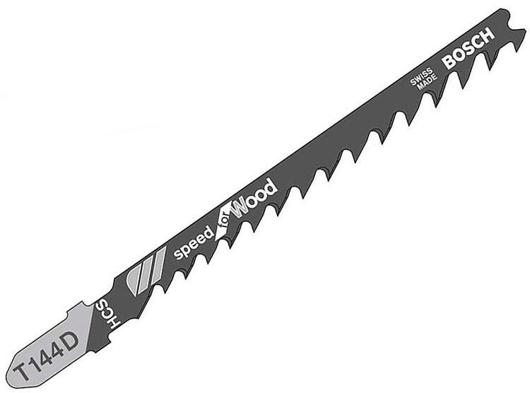 Пилки для лобзика Bosch T 144 D Speed for Wood HCS (2608630040) 5 шт