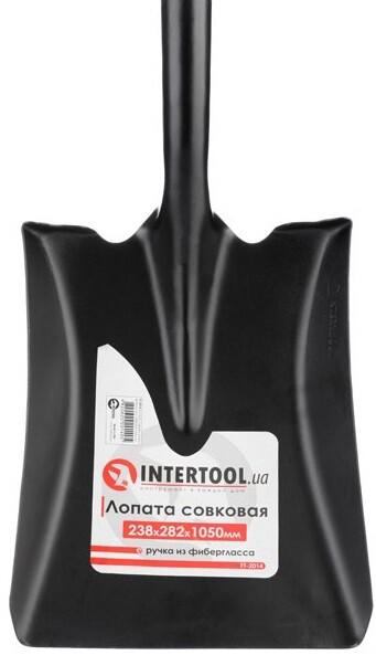 Лопата совкова Intertool FT 2014