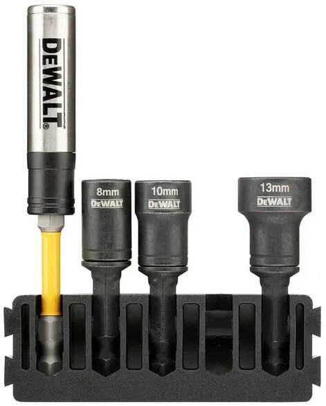 Касета з набором торцевих головок DeWalt Extreme Impact DT70827