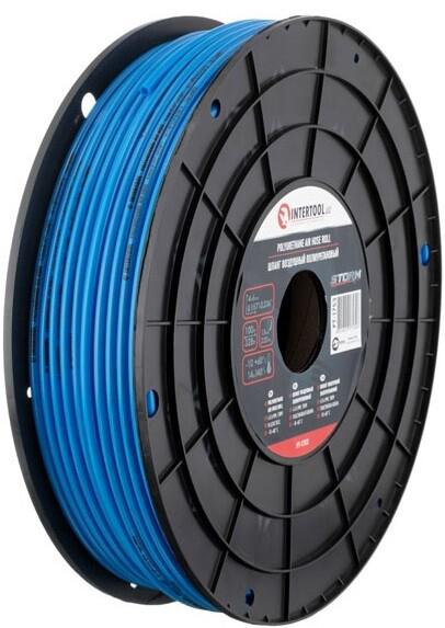 Шланг прямий поліуретановий Intertool STORM 4х6 мм, 100 м (PT-1753)