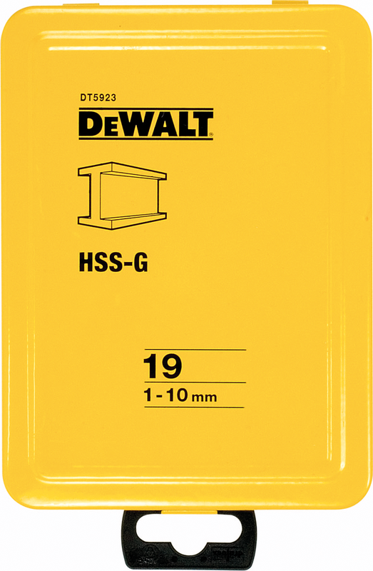 Набір свердел HSS-G 19 шт. DeWalt (DT5923)