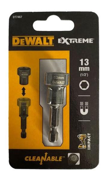 Головка торцева магнітна DeWALT Extreme Impact 1/4"х13х75 мм (DT7467)