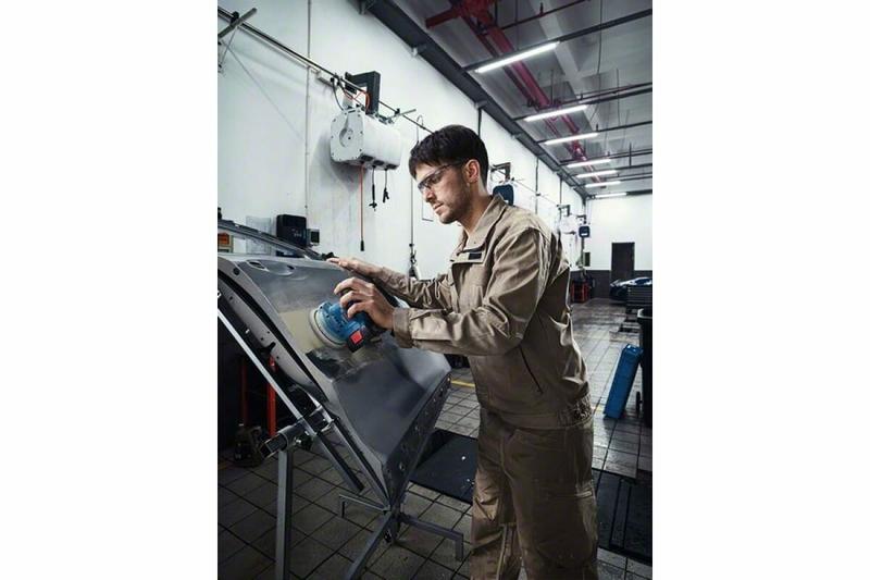 Акумуляторна ексцентрикова шліфмашина Bosch GEX 185-LI Solo (06013A5020) (без АКБ та ЗП)