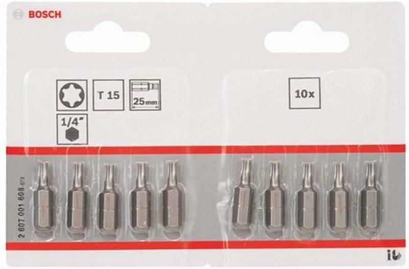 Біта Bosch Extra Hard T15, 25 мм (2607001608)