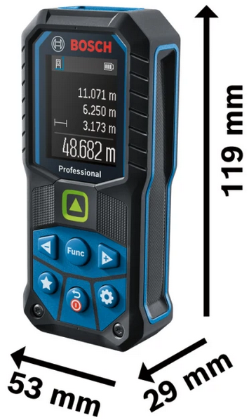 Лазерний далекомір Bosch GLM 50-25 G (0601072V00)