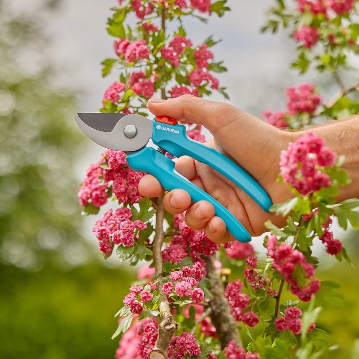 Ножиці для живоплоту механічні Gardena NatureCut та секатор EasyCut до 20 мм (12300-30)