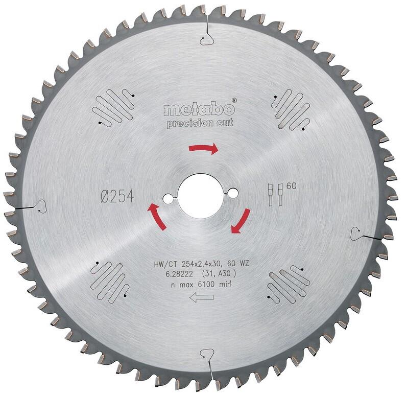 Пильний диск Metabo 210x2,2/1,4x30, Z = 42WZ, UK220/PK200 (628039000)