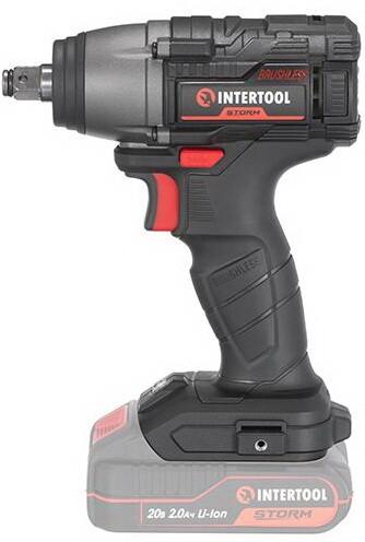 Акумуляторний гайковерт INTERTOOL WT-9364 (без АКБ та ЗП)