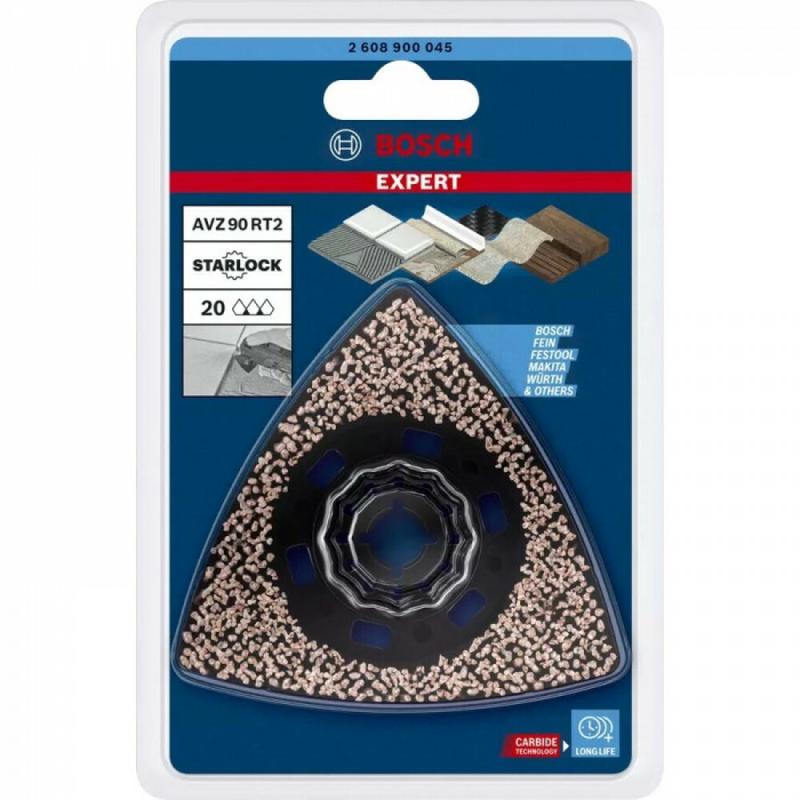 Шліфувальне полотно Bosch Expert Starlock Multimaterial AVZ90RT2 (2608900045)