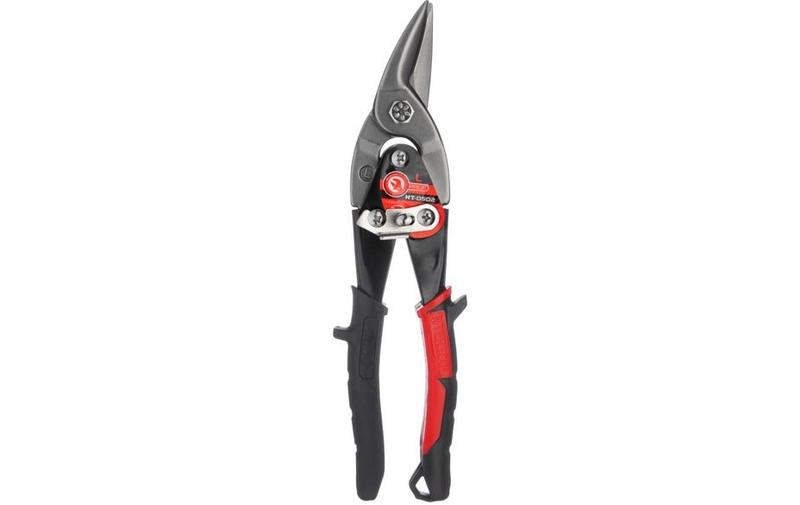 Ножиці по металу Intertool Prof 250 мм ліві Cr-Mo (NT-0502)