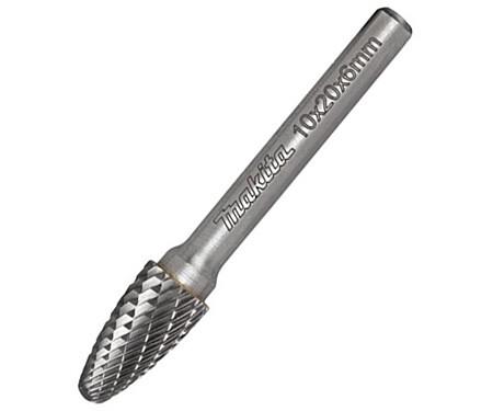Твердосплавна фреза Makita по металу (діамантове огранування) (SF), 10x20x6 мм, 1 шт. (B-52788-10)