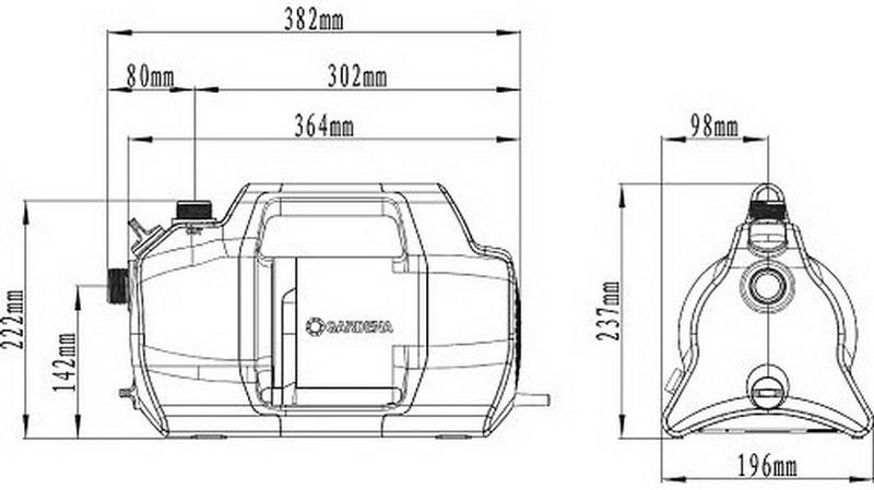Насос садовий Gardena 4100 Silent (09050-20.000.00)