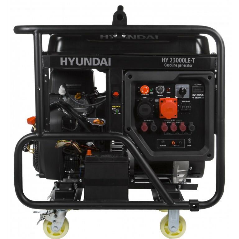 Бензиновий генератор Hyundai HY 23000LE-T