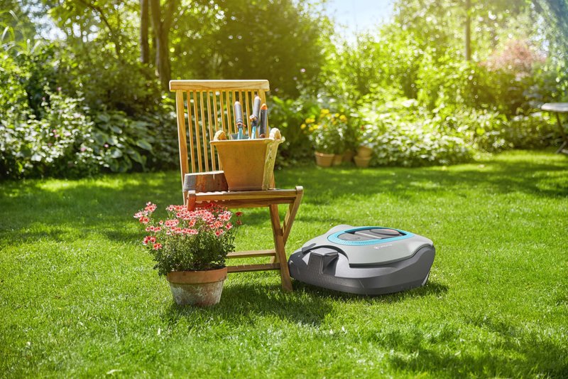 Робот газонокосарка Gardena Sileno+ (04054-60)