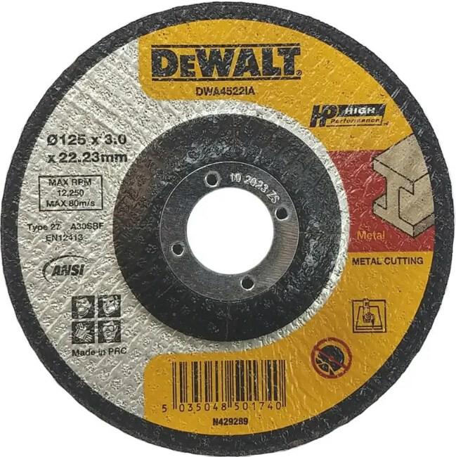 Коло відрізне DeWalt DWA4522IA