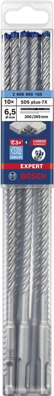 Бур Bosch EXPERT SDS-Plus-7X, 6.5x200x265 мм, 10 шт. (2608900165)