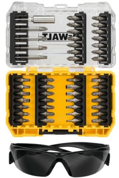 Набір біт DeWALT DT70703, 50 мм, 47 шт, окуляри, кейс