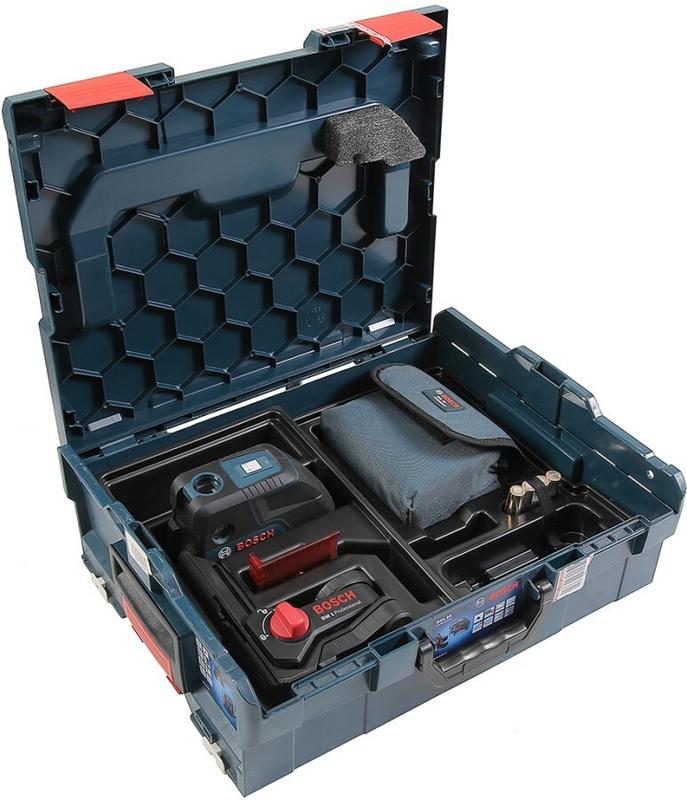 Комбі-лазер (лінійний + точковий) Bosch GCL 25 + BM1 (0601066B03)