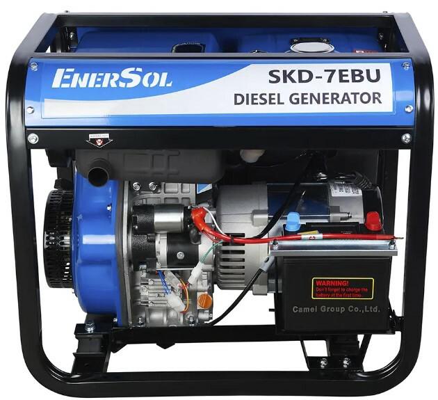 Дизельний генератор EnerSol SKD-7EBU