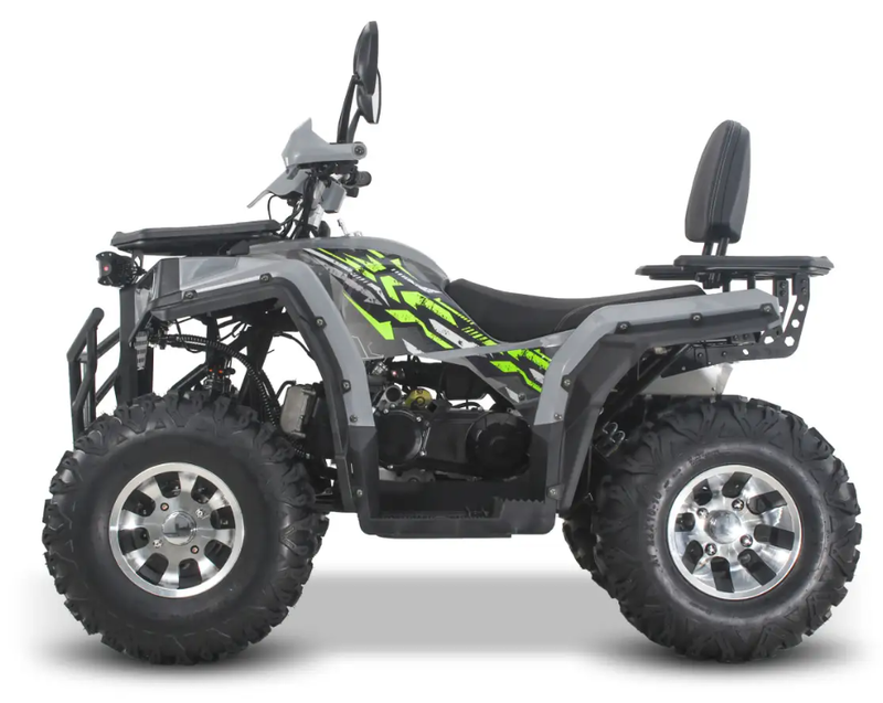 Квадроцикл Forte ATV200G PRO (зелено-сірий) (133188)