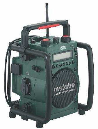 Радіоприймач + зарядний пристрій Metabo RC 14,4-18B (602106000) (без акумулятора і ЗП)