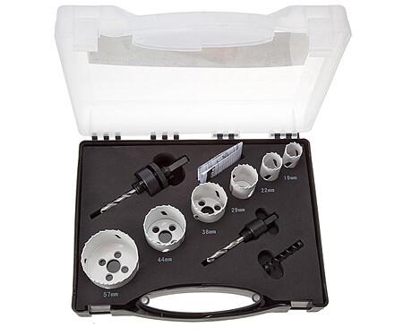 Набір коронок Makita 19/22/29/38/44/57мм (D-47117) 6 шт