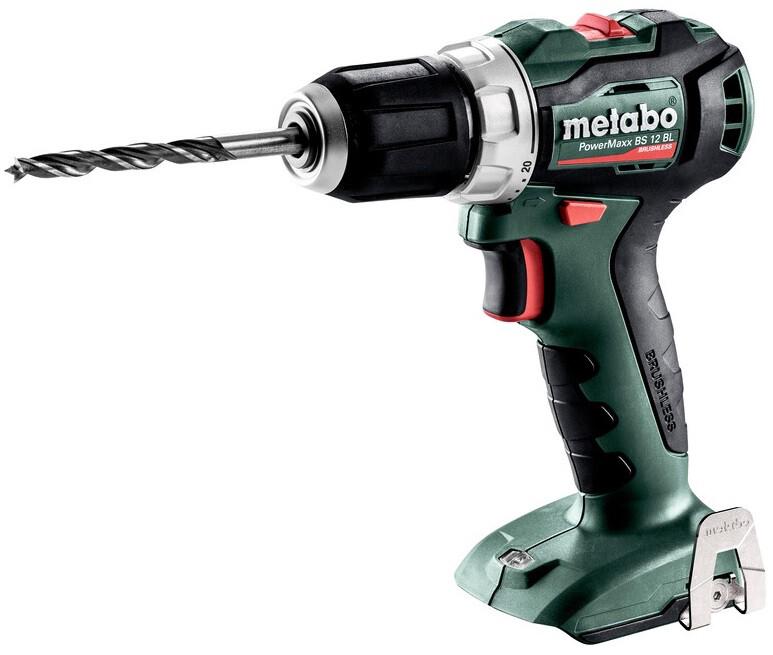 Акумуляторний шурупокрут Metabo PowerMaxx BS 12 BL каркас MetaLoc (601038840) (без акумулятора і ЗП)
