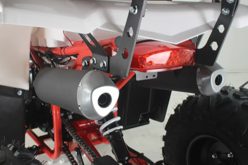 Квадроцикл Forte ATV125F (чорно-червоний) (130178)