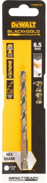 Свердло по металу DeWalt Extreme Impact Black Gold DT20609