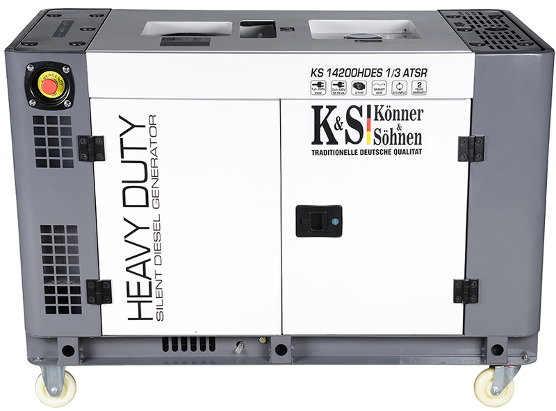 Дизельний генератор Konner Sohnen KS 14200HDE 1/3 ATSR