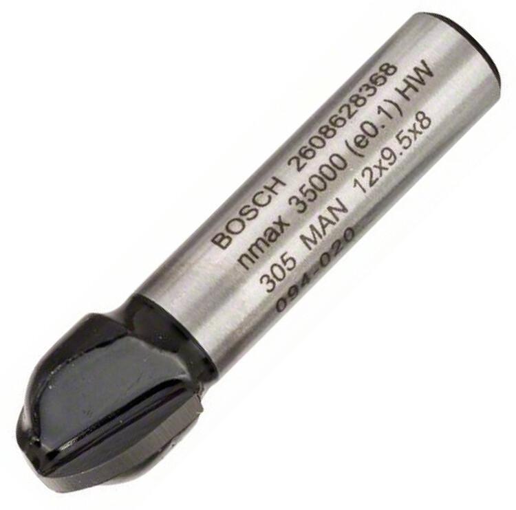 Фреза галтельна Bosch Std S8/R6/D12/L9.2 (2608628368)