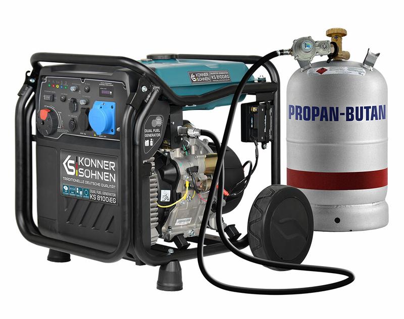 Інверторний генератор Konner Sohnen KS 8100iEG