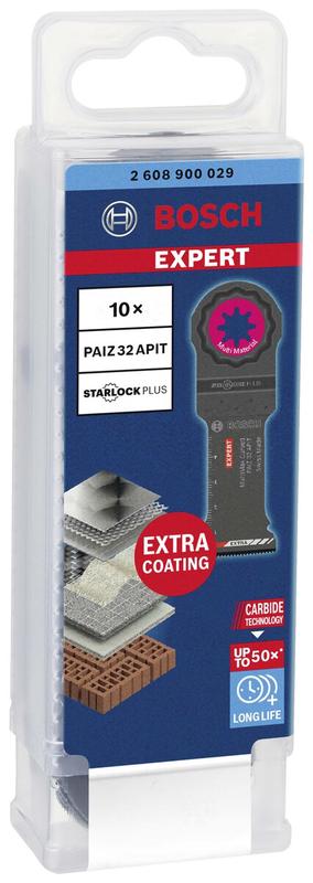 Пиляльне полотно Bosch Starlock MultiMaterial PAIZ32APIT, 10 шт. (2608900029)