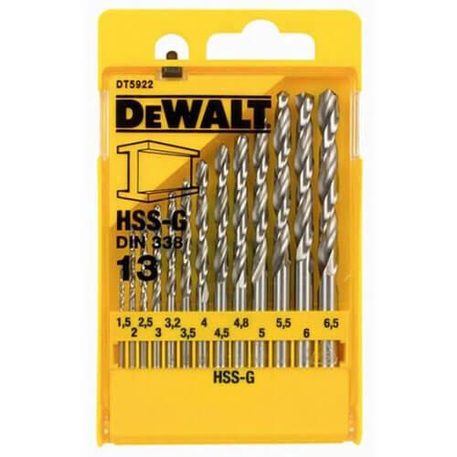 Набір свердл DeWALT по металу (DT5922)