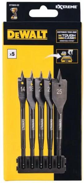 Касета з пір'яними свердлами DeWalt Extreme Impact DT70833