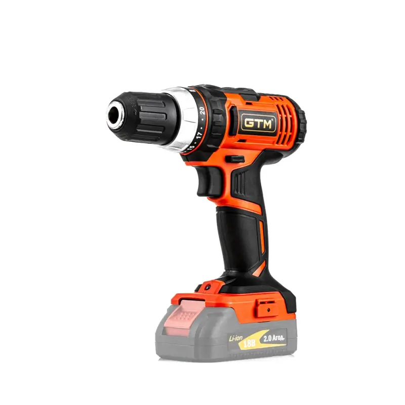 Акумуляторний дриль-шурупокрут GTM DS18/40P каркас 2822