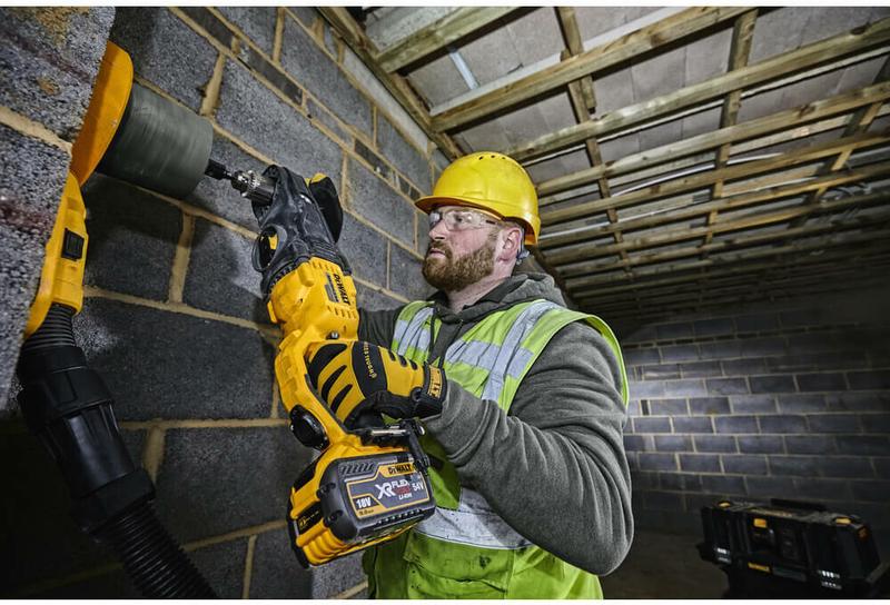 Дриль безщітковий кутова DeWALT DCD470N