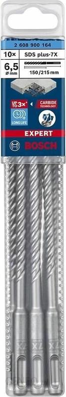 Бур Bosch EXPERT SDS-Plus-7X, 6.5x150x215 мм, 10 шт. (2608900164)
