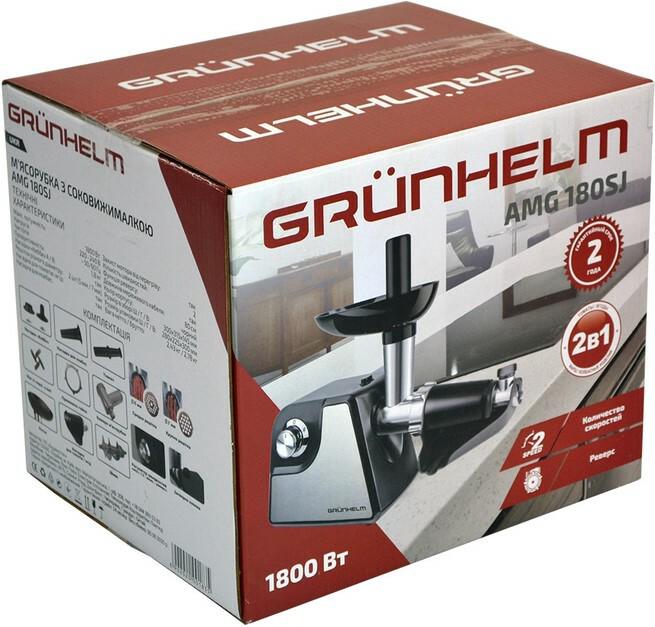 М'ясорубка Grunhelm AMG180SJ