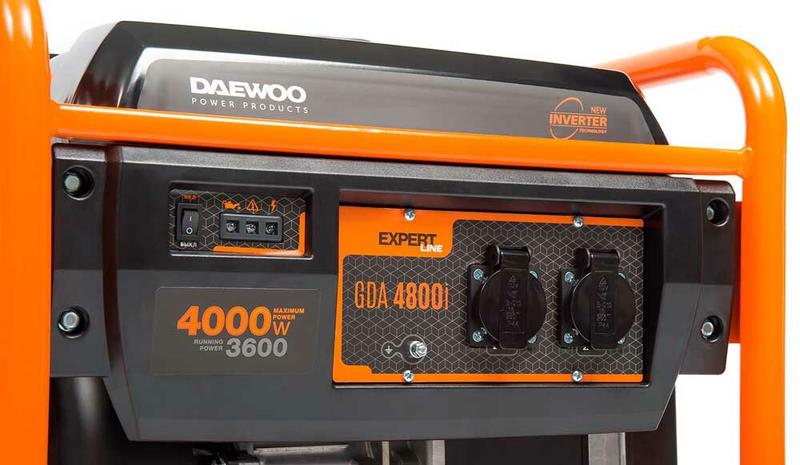 Інверторний електрогенератор Daewoo GDA 4800I
