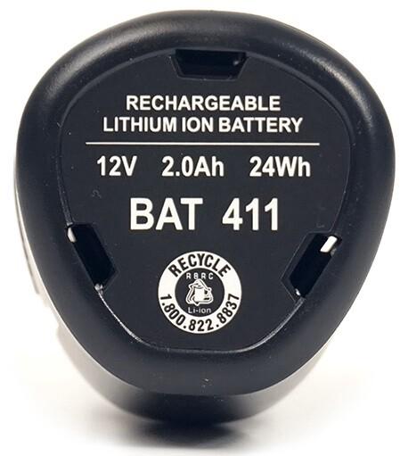 Акумулятор PowerPlant для шурупокрутів та електроінструментів BOSCH GD-BOS-10.8 (B), 12 V, 2 Ah, Li-Ion (DV00PT0002)
