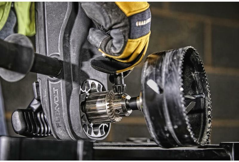Дриль безщітковий кутова DeWALT DCD470N
