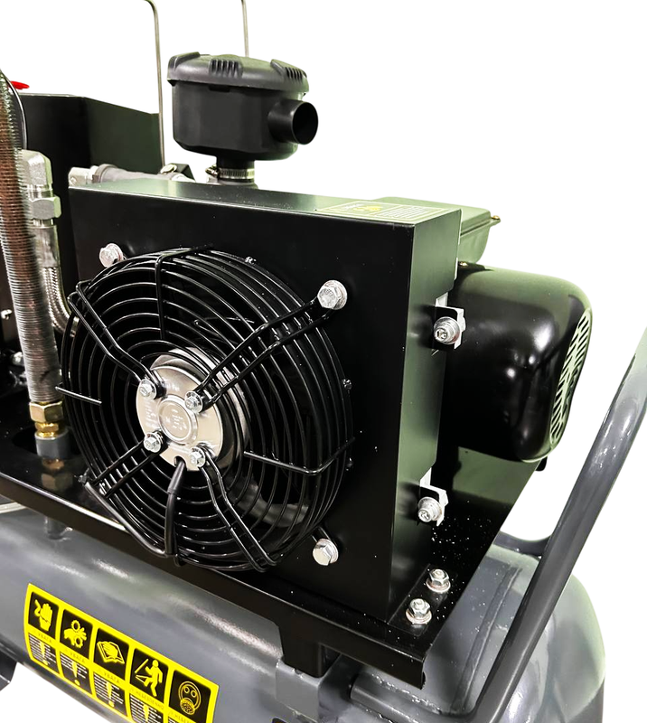 Гвинтовий повітряний компресор 100 л GTM DLG3V 230 масляний (DLG3V 230) 27290