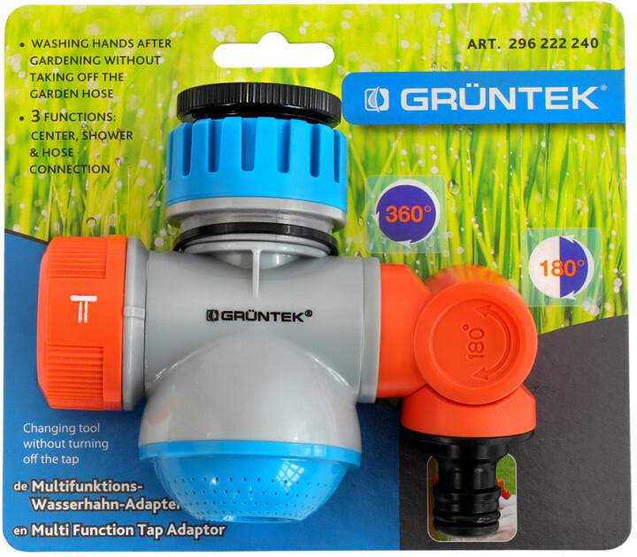 Мультифункціональний адаптер Gruntek з шарнірним штуцером (296222240)