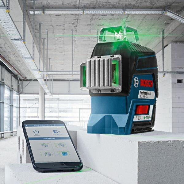 Лазерний нівелір Bosch GLL 3-80 CG (12 V) + BM 1 + L-Boxx (0601063T00)