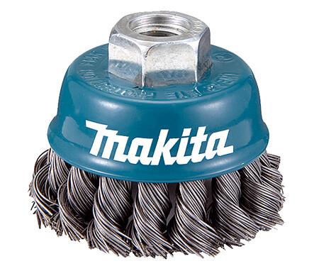 Чашкова щітка з крученим дротом Makita М14/60мм/0.5мм (D-24119)