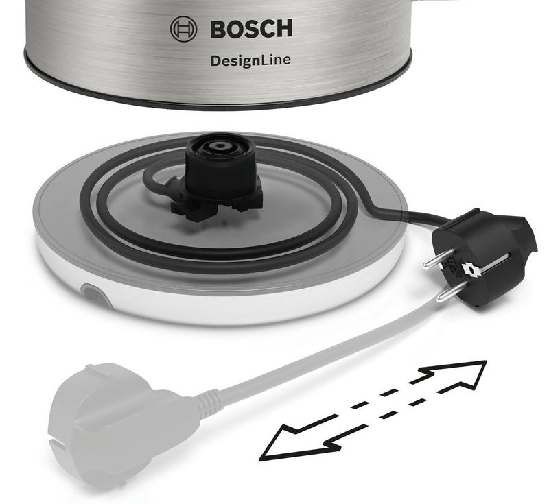Електрочайник Bosch DesignLine (TWK4P440)